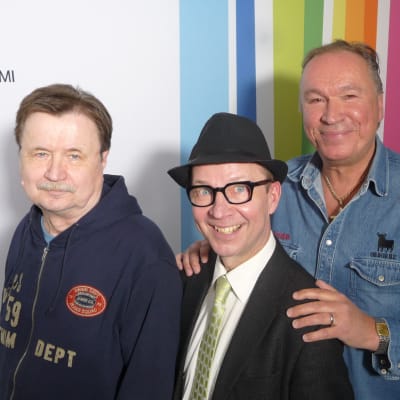 Jake Nyman, Simo Frangen ja Ilkka Vainio Levylautakunnassa