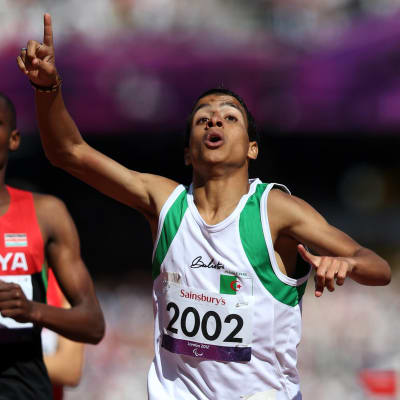 Abdellatif Baka under paralympics i London 2012.
