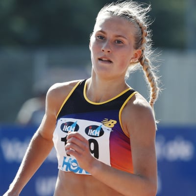 Nathalie Blomqvist löper.