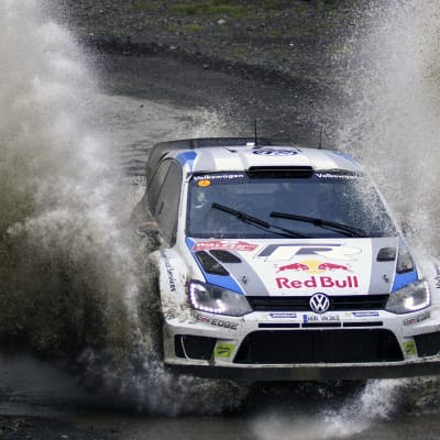 Jari-Matti Latvala i Wales 2013.