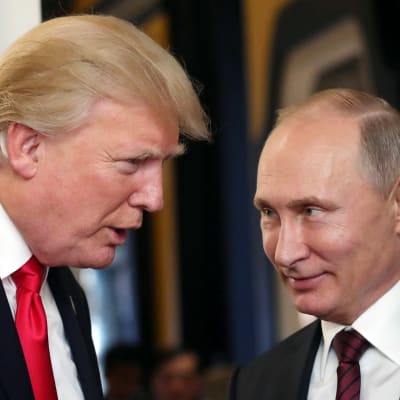 Donald Trump och Vladimir Putin