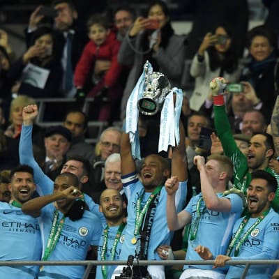 Manchester City vann engelska ligacupen.