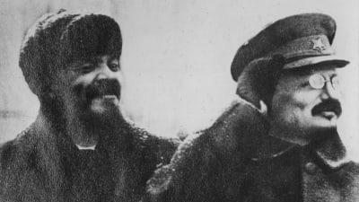 Lenin och Trotskij