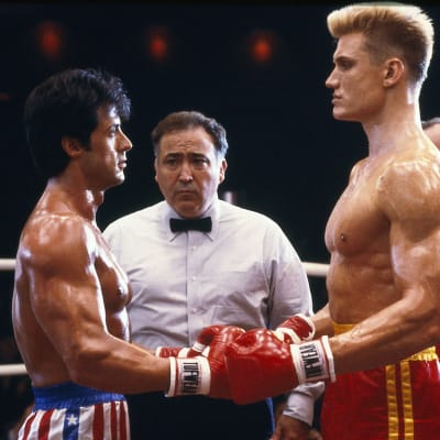 Rocky mot Ivan Drago i filmen Rocky IV.