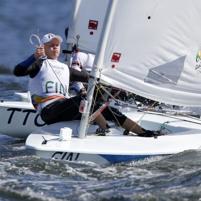 Kaarle Tapper slutade på 26:e plats i OS-regattan i Rio.