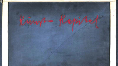 Kunst = Kapital, Josehp Beuys griffeltavla