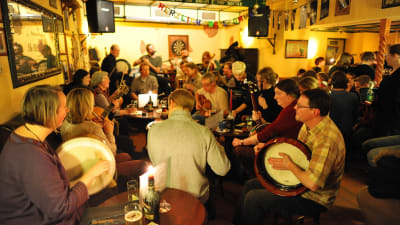 Musiker på en pub