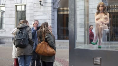 Konstverket Ceci n'est pas pas mon corps, en del av Baltic Circle teaterfestivalen år 2014.