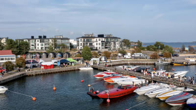 båtar i hamn