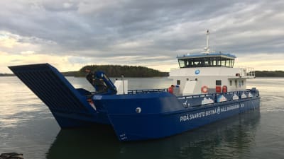 Håll skärgården rens nya sopfartyg.