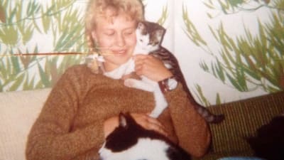 Ann-Sophie Sandström och katter