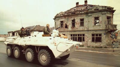 Arkivbild från Vukovar från år 1997.