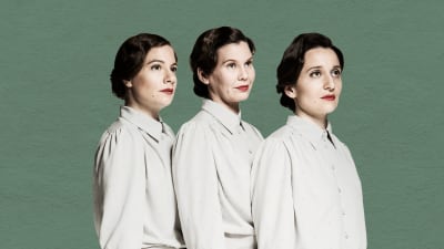 Cécile Orblin, Edith Holmström och Noora Dadu i Kangastus 38.