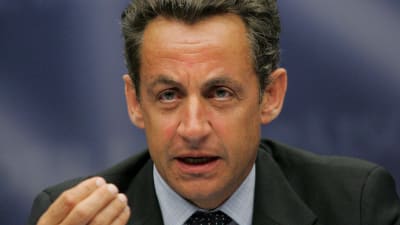 Frankrikes president Nicolas Sarkozy