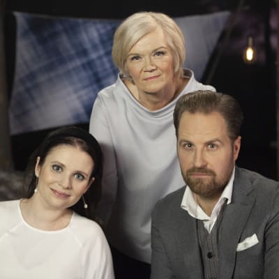 Natalil Lintala, Anne Flinkkilä ja Kyösti Mäkimattila