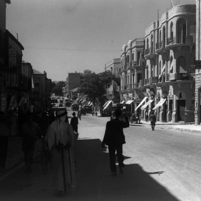 Näkymä Jaffa-kadulta Jerusalemista 1935