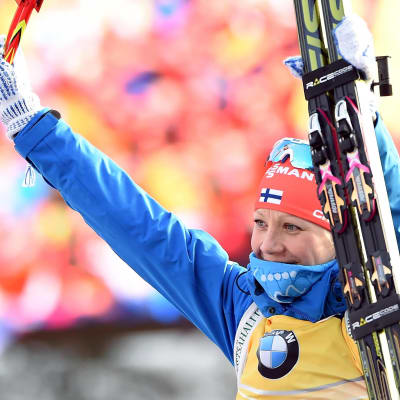 Kaisa Mäkäräinen, januari 2015.