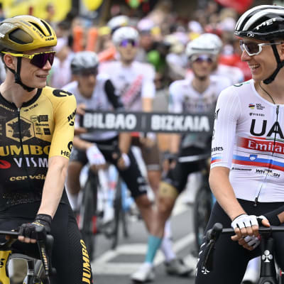 Cyklisterna Jonas Vingegaard och Tadej Pogacar är redo för Tour de France 2023.