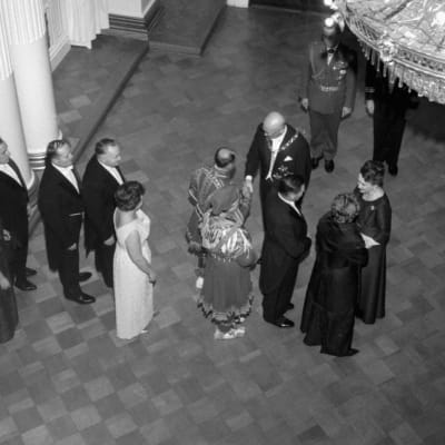 Presidentens mottagning , 1964