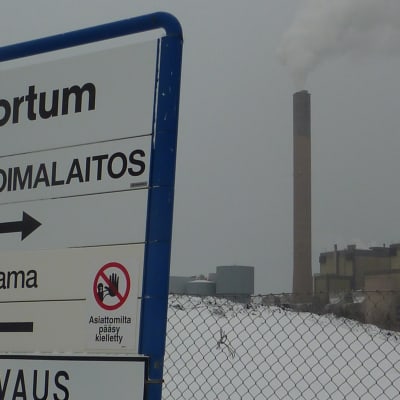 Fortums kolkraftverk i Ingå