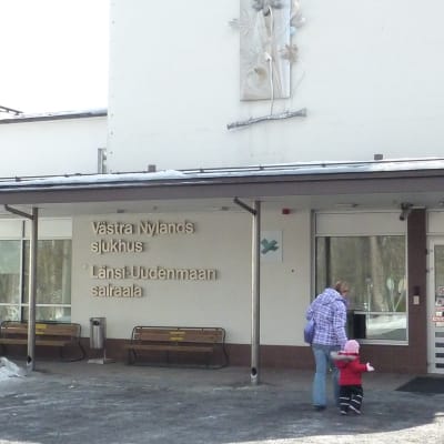 Västra Nylands sjukhus i Ekenäs