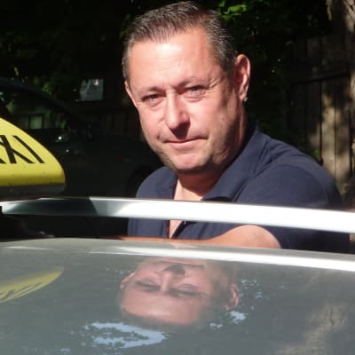 Taxiföretagare Mats Welander