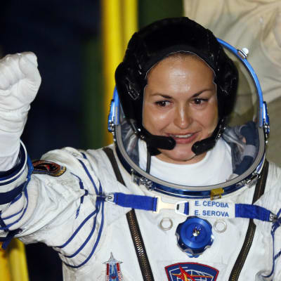 Den ryska kosmonauten Jelena Serova