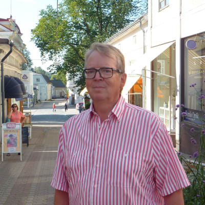 Jan Lindholm är ordförande för Ekenäsnejdens företagare