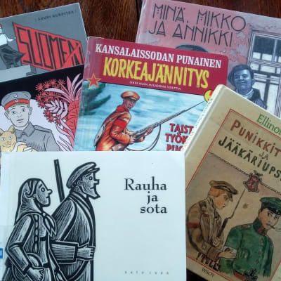 En handfull serier som tar fasta på inbördeskriget 1918.