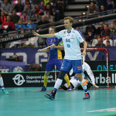 Mikko Leikkanen MM-kisoissa 2018.