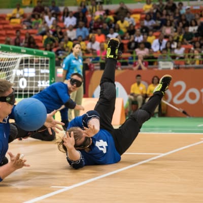 Suomen maalipallojoukkue Rion paralympialaisissa