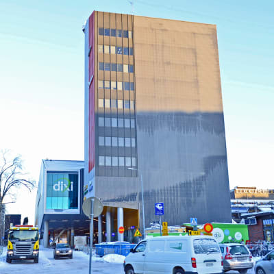Det nya resecentret Dixi i Dickursby.