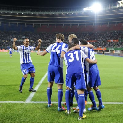 HJK-Rapid Wien, augusti 2014