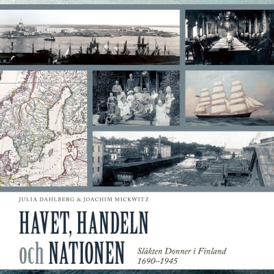 pärmbilden till boken Havet, handeln och nationen om släkten Donner i Finland