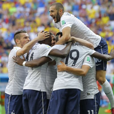 Frankrike mot Nigeria i VM 2014