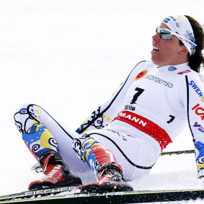 Charlotte Kalla under Falun-VM 2015