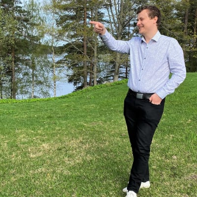 Ruokolahden kunnanjohtaja Matias Hilden.
