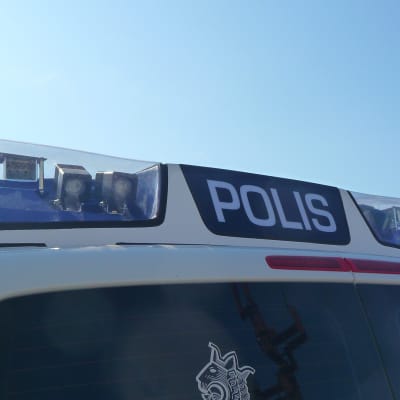 Polisbil i Vasa.