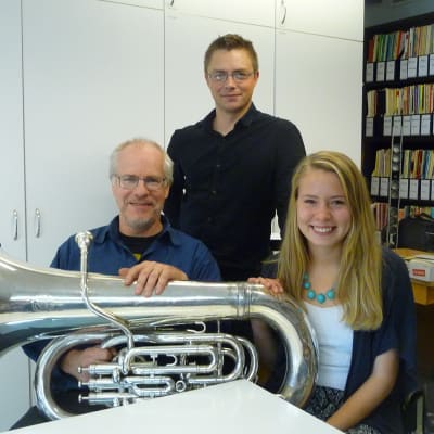 Anders Teir, Peter Roos och Karolina Wallin