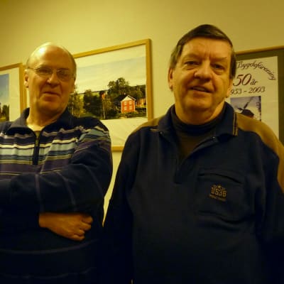 Torolf Björklund och Bjarne Blomfeldt.