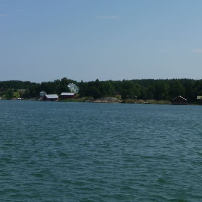 Norrskata, sett från havet.