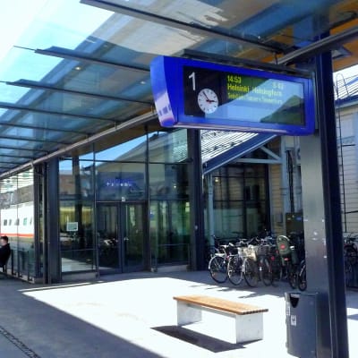 Vasa tågstation.