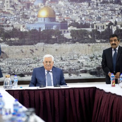 Palestiinalaishallinnon presidentti Mahmoud Abbas