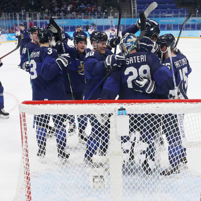 Leijonat välierän jälkeen.