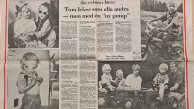 Vasabladet skrev om Tom Håkans.