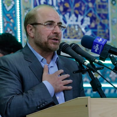 Teheranin pormestari Mohammad Bagher Ghalibaf 