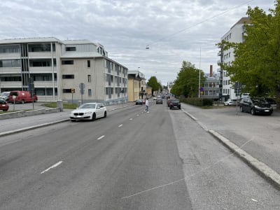 Sandögatan i Vasa.