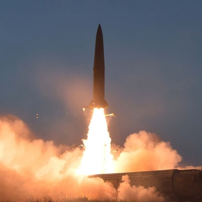 Nordkoreansk kortdistansrobot avfyras den 25.7.2019.