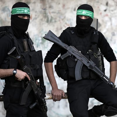 Hamasin aseellisen siiven, Qassamin prikaatien sotilaita