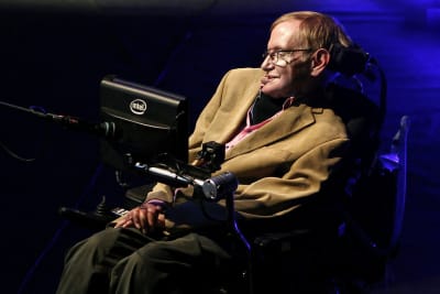 Professor Stephen Hawking 2014.